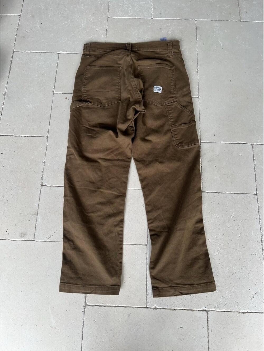 Vintage Levis Jeans Men 33x32 Carpenter Denim Pant Workwear Baggy Brown